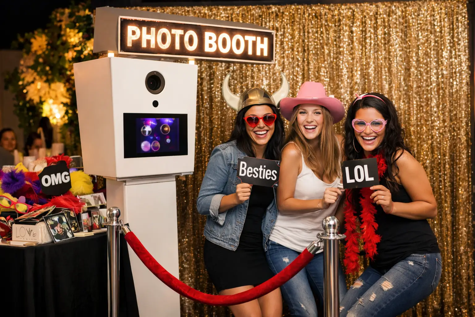 Pourquoi la location photomatons est idéale événements